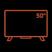50-inch TV