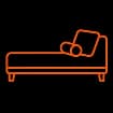Work Supported Day Bed