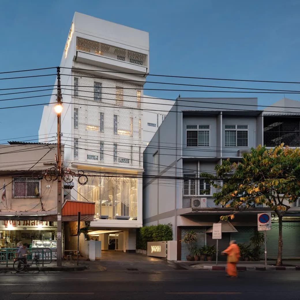 สัมผัสย่านราชวัตรผ่านโรงแรมใหม่ในโปรเจ็กต์ YANH Ratchawat โปรเจ็กต์ฝีมือ CHAT Architects